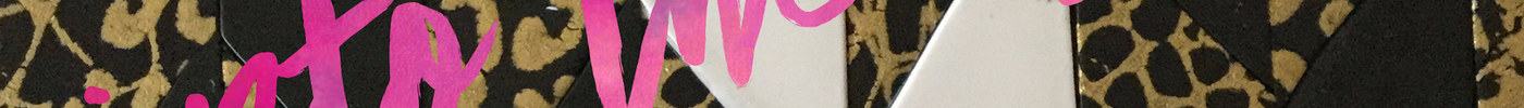 Tutorial for How to Make a Bold Animal Print Chevron Polymer Clay Veneer