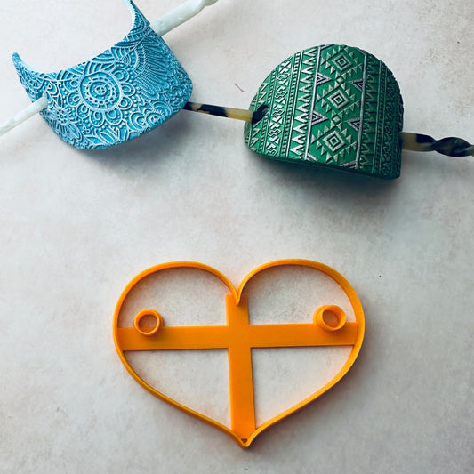 Create a Stunning Polymer Clay Hair Bun Cover hair slide barrette: A Step-by-Step Guide