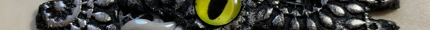 Creepy Polymer Clay Cog Wheel Eye Tutorial