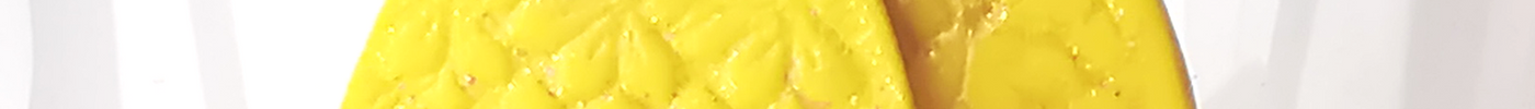 Make these Sunny Yellow Modern Polymer Clay Earrings with a Twist