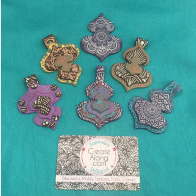 Going Mod on Polymer Clay TV with Easy and Fun Pendants
