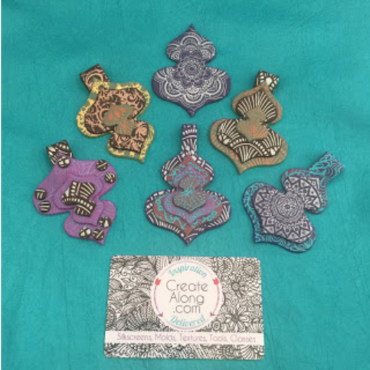 Going Mod on Polymer Clay TV with Easy and Fun Pendants