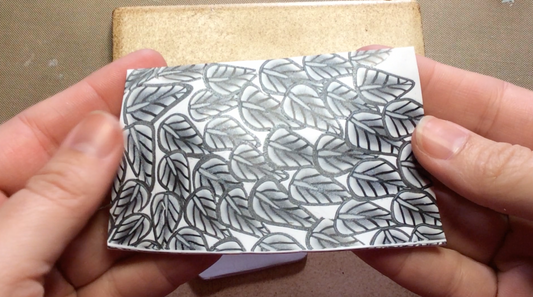 The easy way to make a cane veneer or cane fabric using polymer clay cane slices