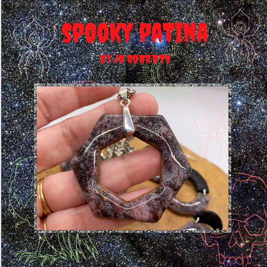 Fabulous Surface Effect - Make Spooky Patina Polymer Clay Jewelry