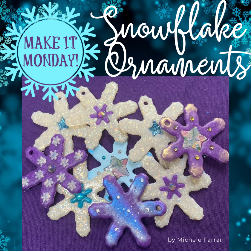 Let it Snow with Polymer Clay! NEW Make it Monday Tutorial