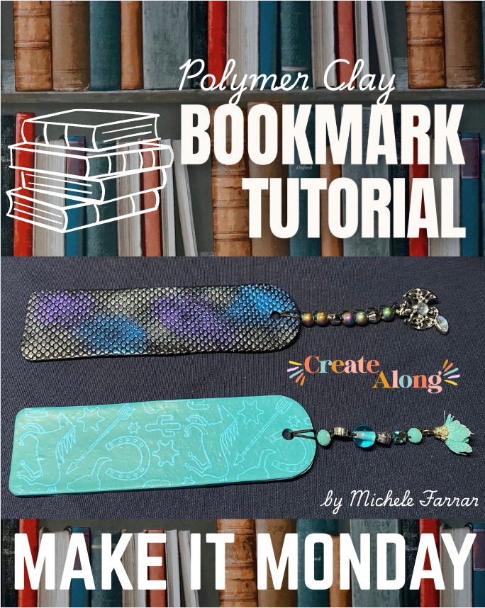 How to Make Polymer Clay Bookmarks - Great Summer Project for All Ages!