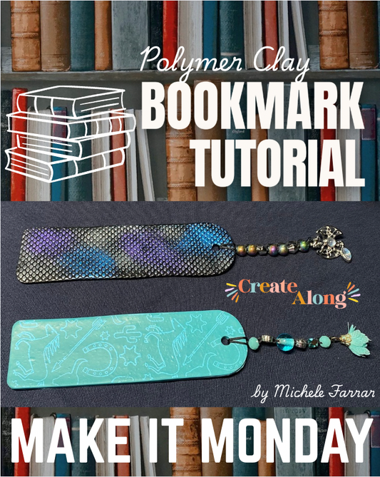 How to Make Polymer Clay Bookmarks - Great Summer Project for All Ages!