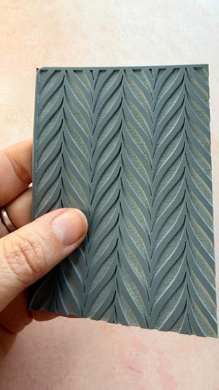 Big Chevron Rubber stamp texture sheet