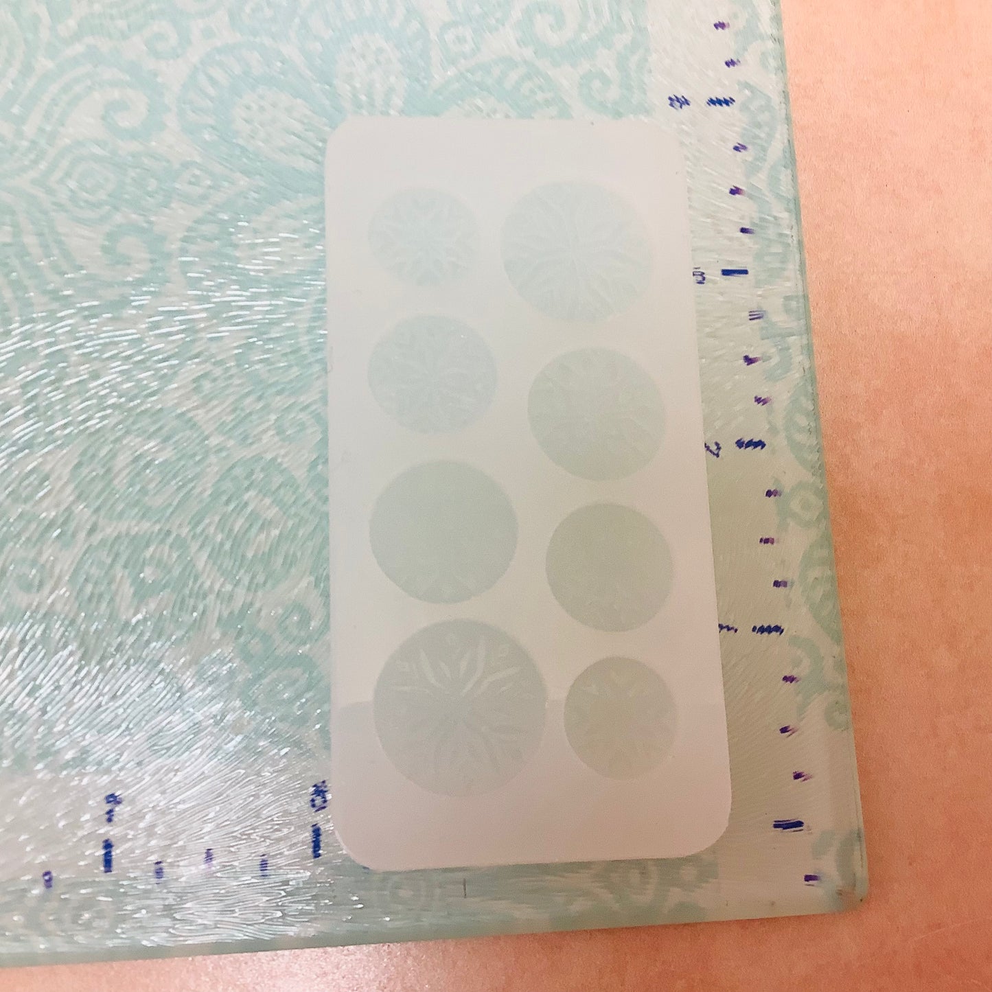 Nordic Snowflake Stud Clay Resin Earring toppers Silicone polymer clay mold Christmas