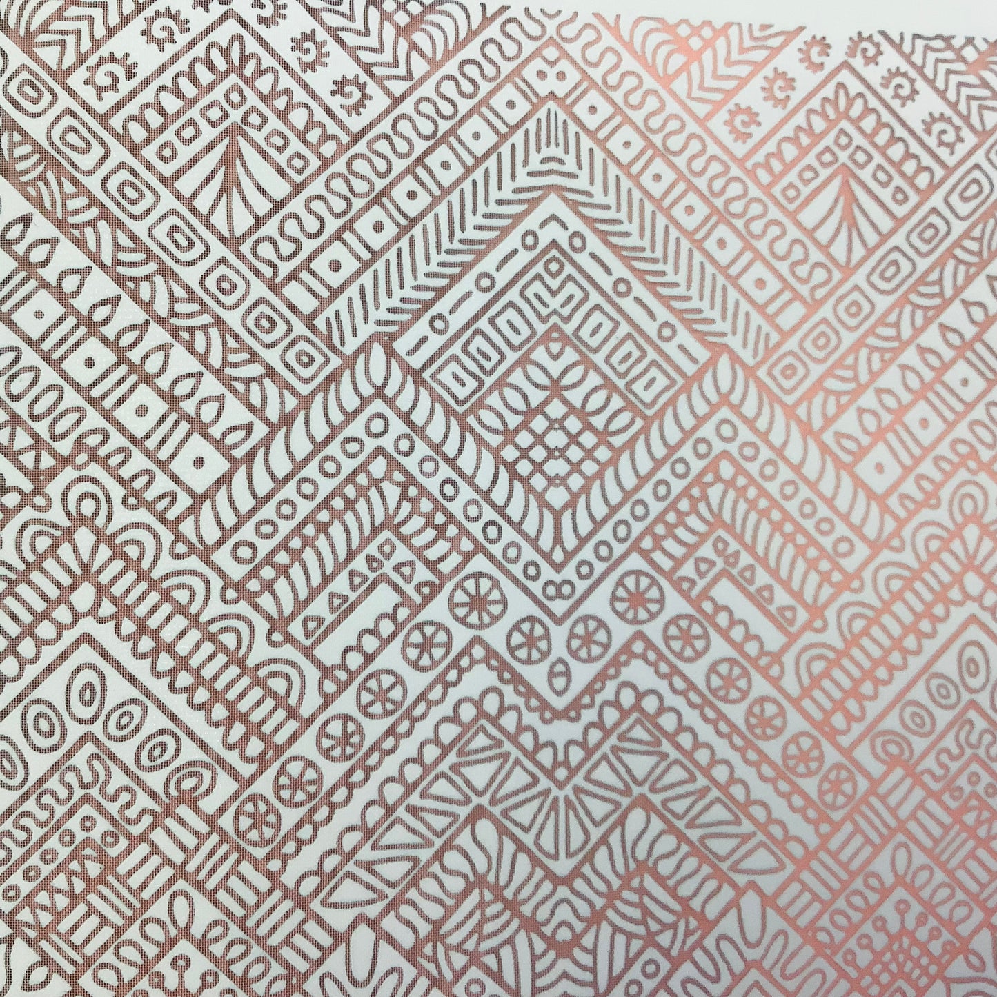 Funky Mountain Silkscreen for Polymer Clay and Mixed Media