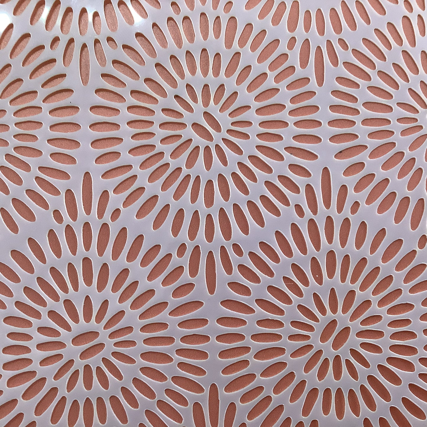 Ocean Organic Mylar Clay Stencil Texture Sheet