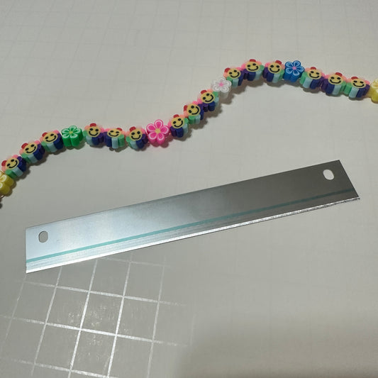 The "Blue Steel" Clay Blade specialty blades for polymer clay slicing caning cane stiff sharp