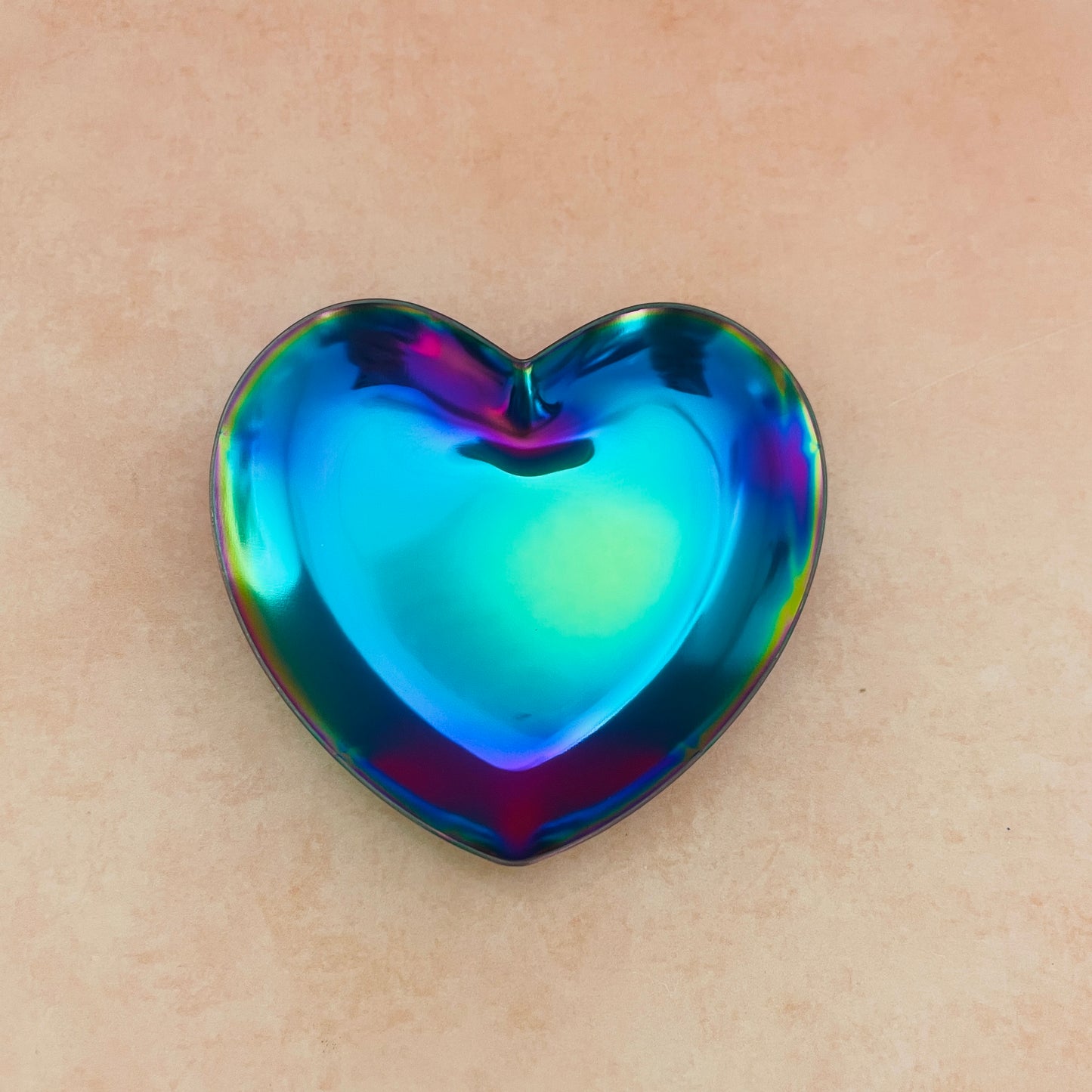 Heart Trinket Dish Metal form | clay trinket dish heart shaped bowl form