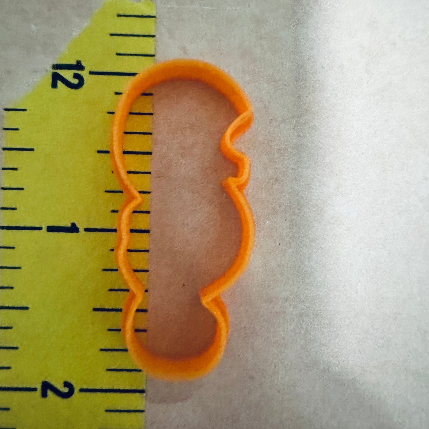 Seahorse polymer clay earring Clay Cutter set mirrored pair