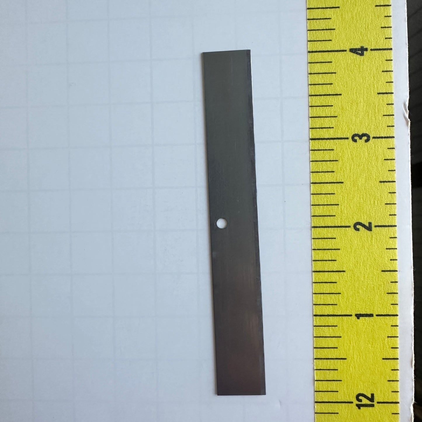 The “Stiffy” Polymer Clay Cutting Blade – 4 Inch Rigid Slicing Tool for Canes & Straight Cuts