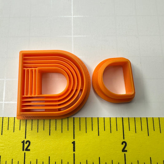 Modern Geo Arch Polymer Clay Cutter Set – Stud & Dangle | Mid-Century Inspired Earring Cutters