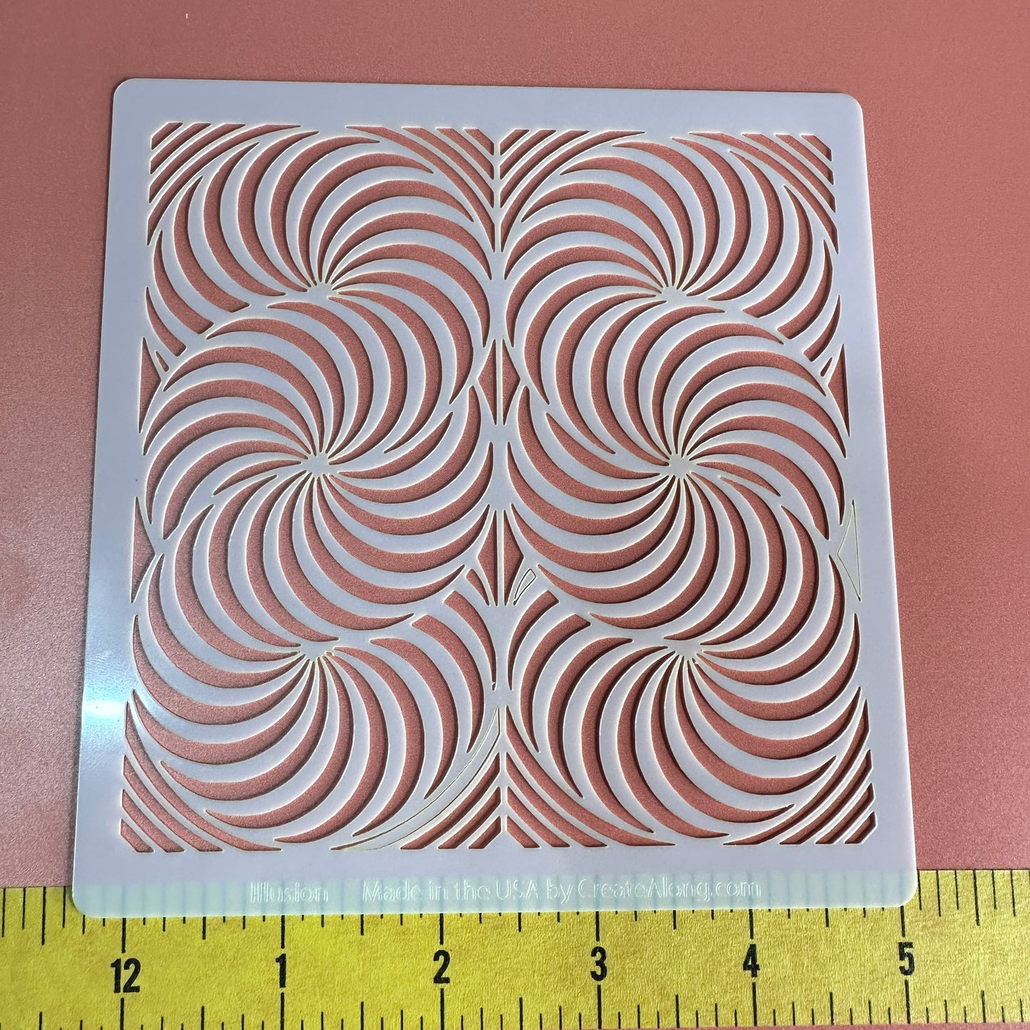 Illusion Mylar crafting stencil