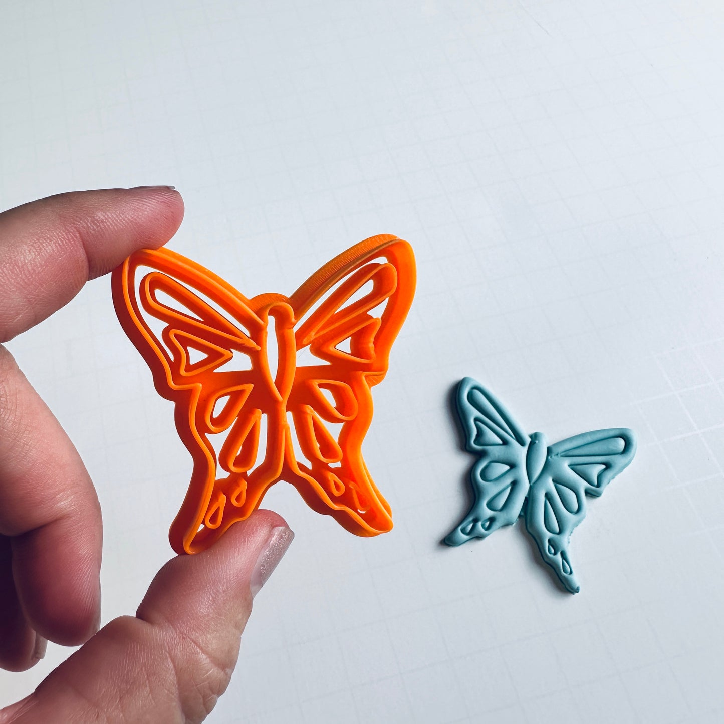 Big Bold Butterfly Cutters – Wide or Narrow Detailed Wings for Polymer Clay Statement Jewelry & Sculpture