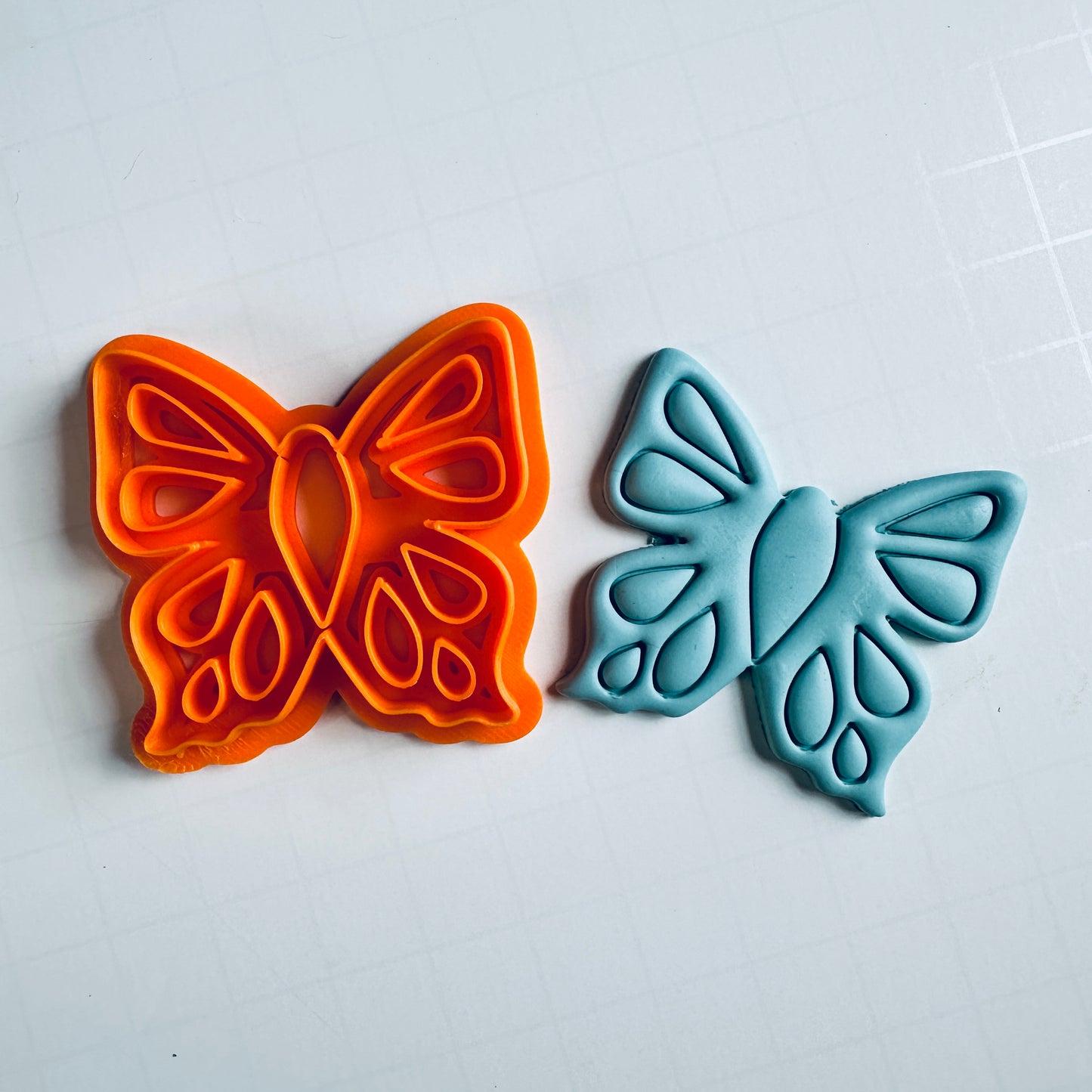 Big Bold Butterfly Cutters – Wide or Narrow Detailed Wings for Polymer Clay Statement Jewelry & Sculpture