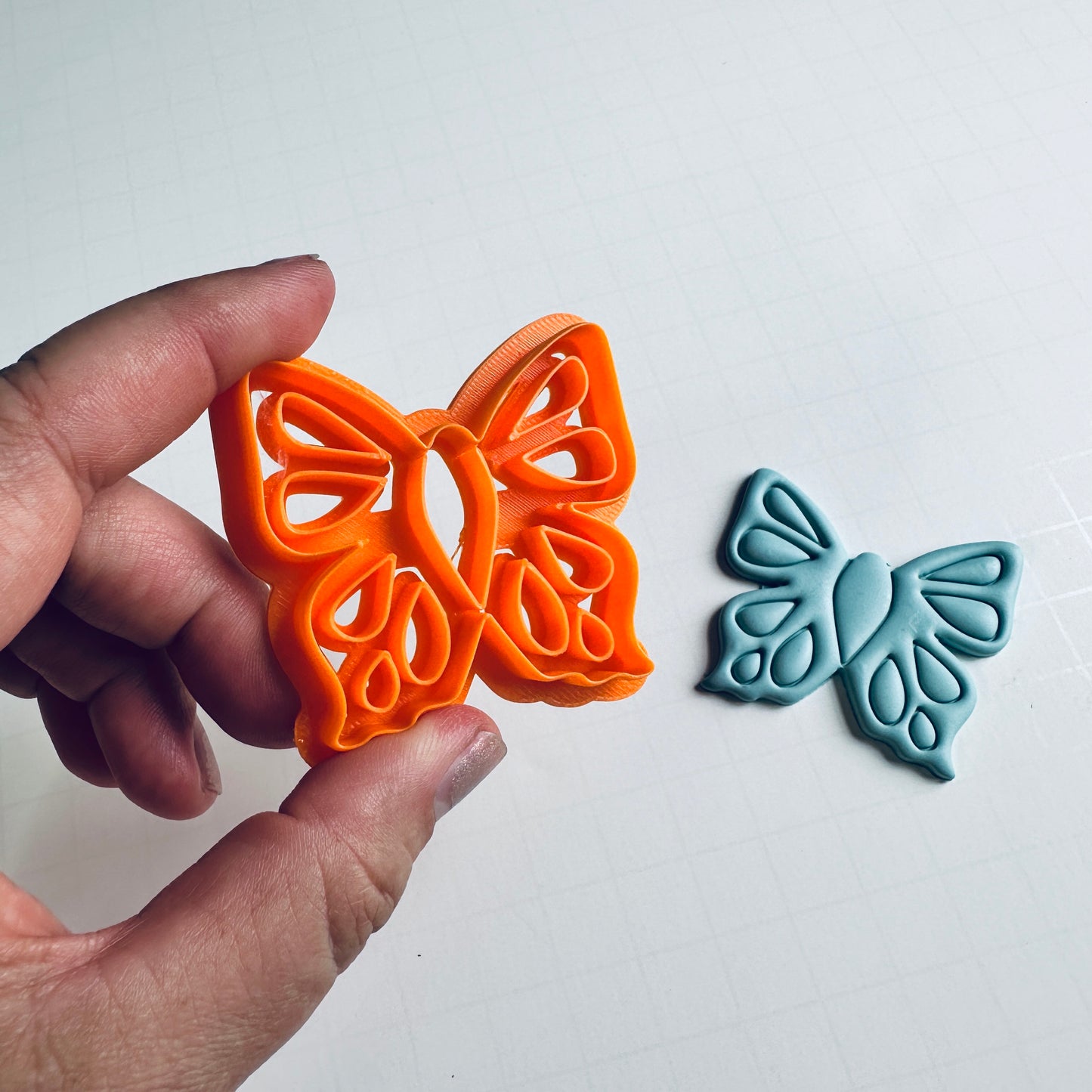 Big Bold Butterfly Cutters – Wide or Narrow Detailed Wings for Polymer Clay Statement Jewelry & Sculpture