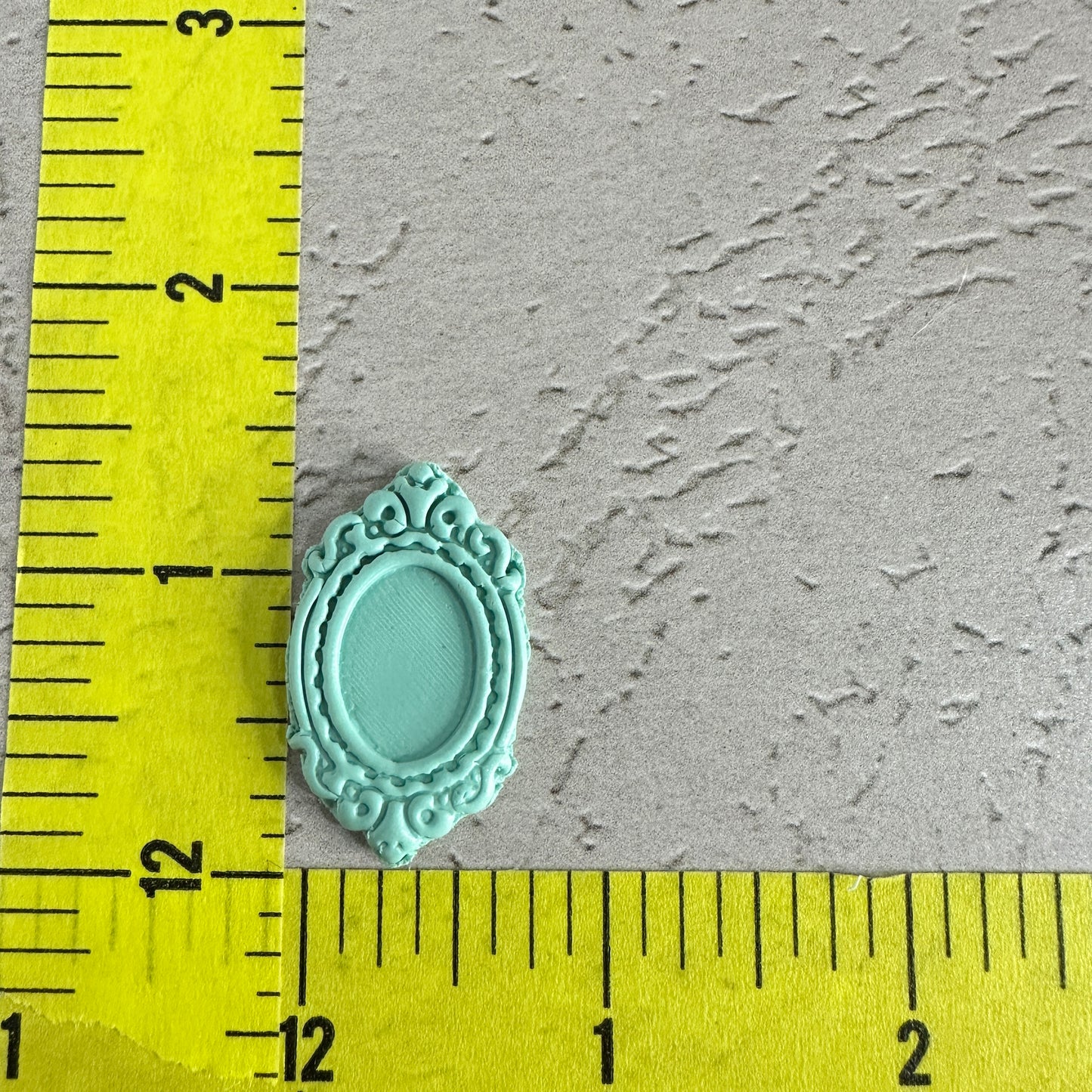 Full Press cameo polymer clay Intricate Vintage Frame cutter
