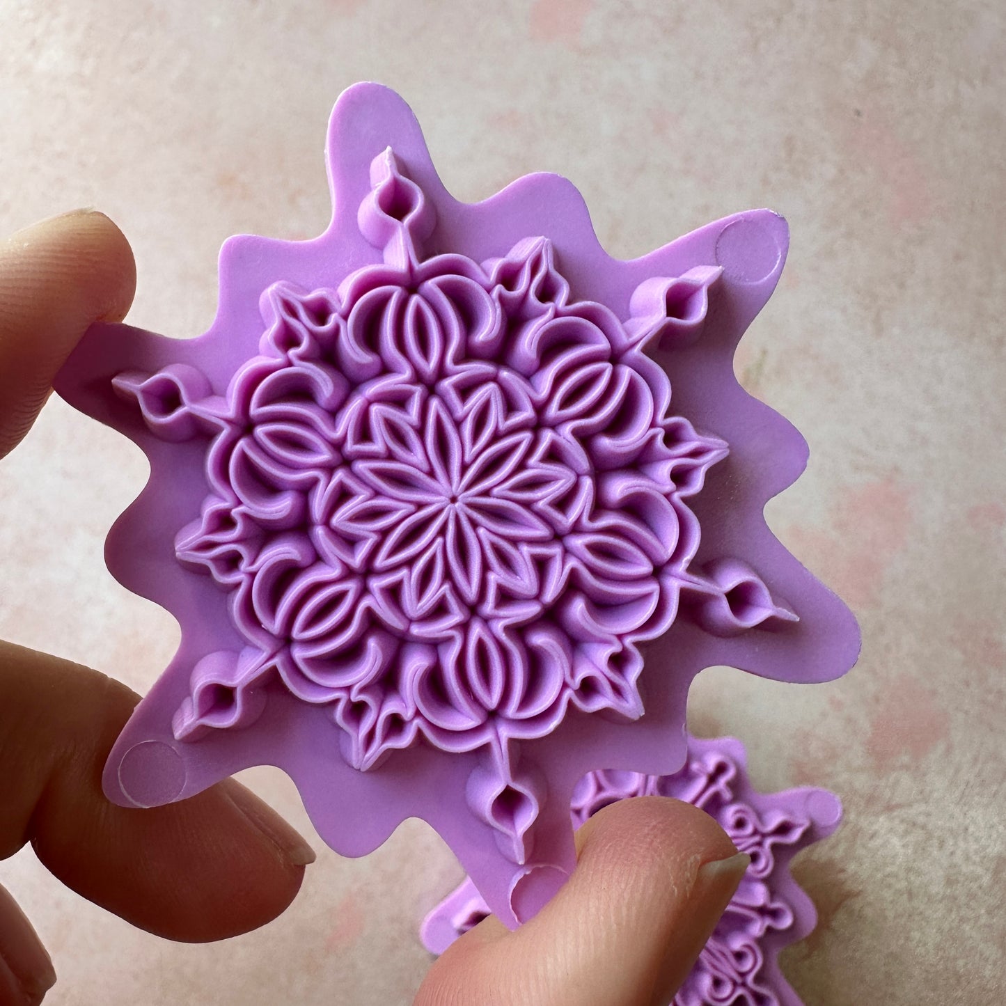 Mandala Press Clay Stamps mokume gane ink pattern
