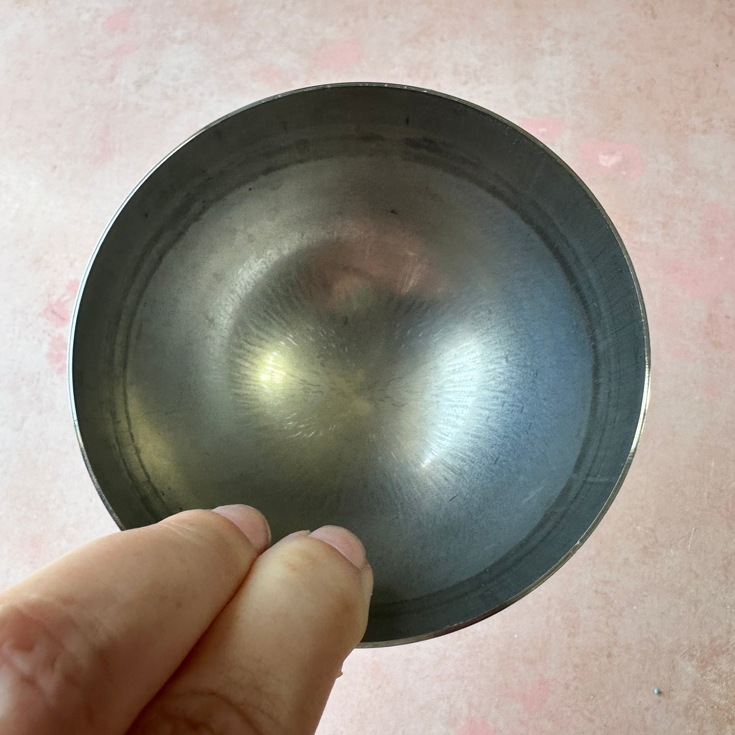 Stainless Dome for clay earrings, pendants, trinket bowls, curved components