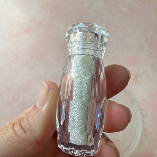 AB clear Caviar Micro Beads no hole mini tiny flower centers