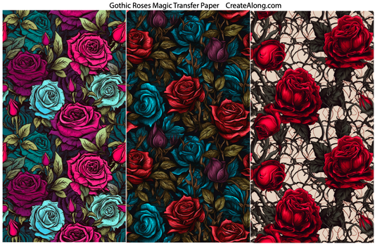 Fun Themes Magic Transfer Paper half sheet printed ready to use