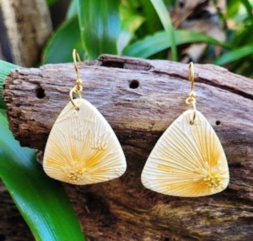 Rounded Pointy Triangles polymer clay Cutters set basics collar