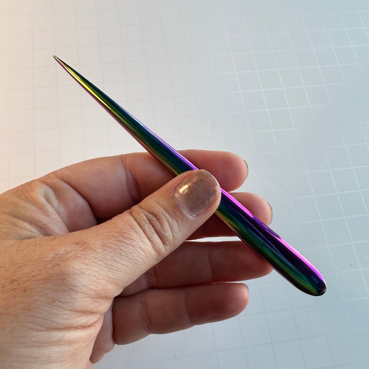 Petal and Point Metal Sculpting Wand Polymer Clay Poking Smoothing Shaping