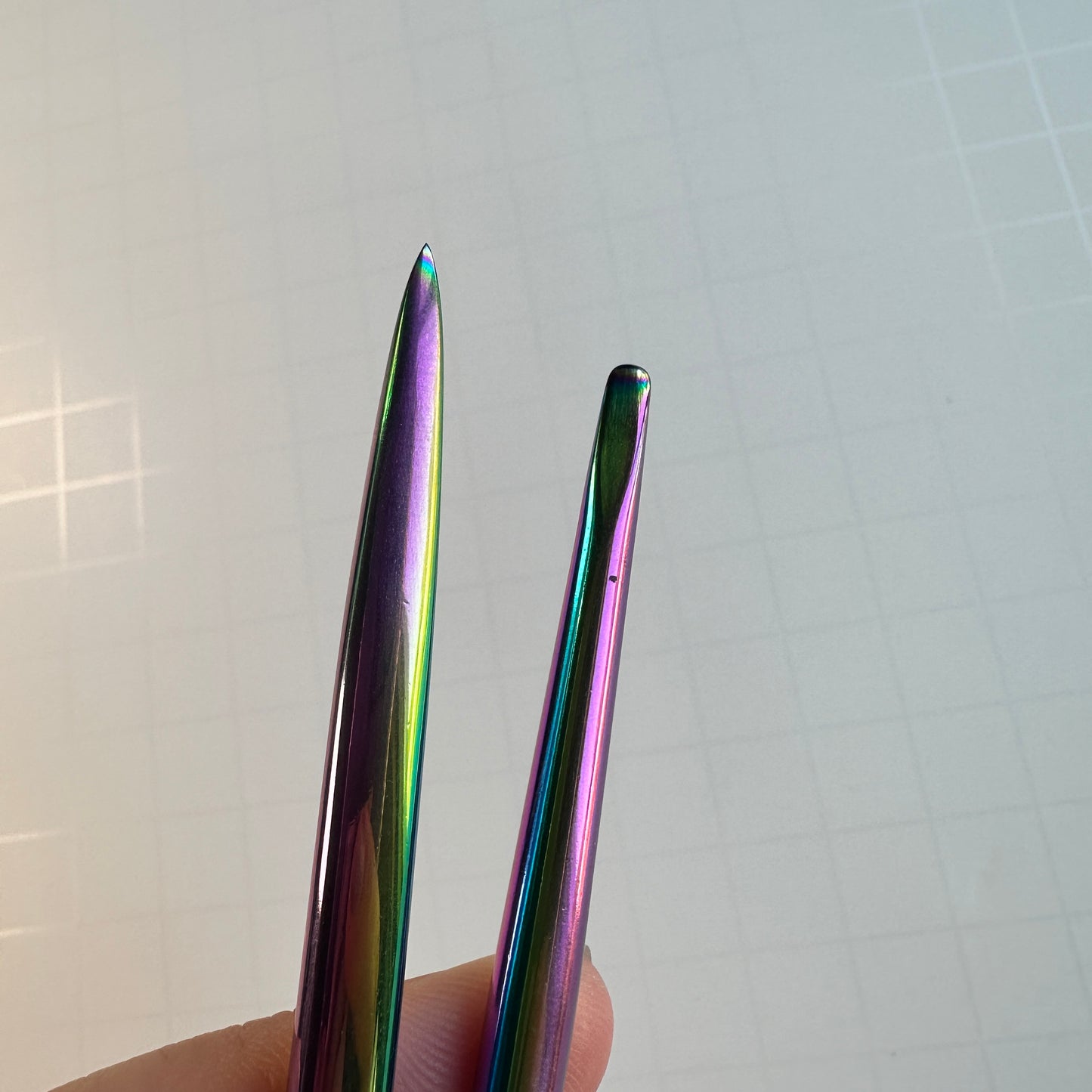 Scoop and Smooth Tool set Stainless 2 steel sculpting wands | polymer clay metal sculpting tool