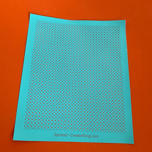Silk Screen Spotted Polka Dots Silkscreen Stencil