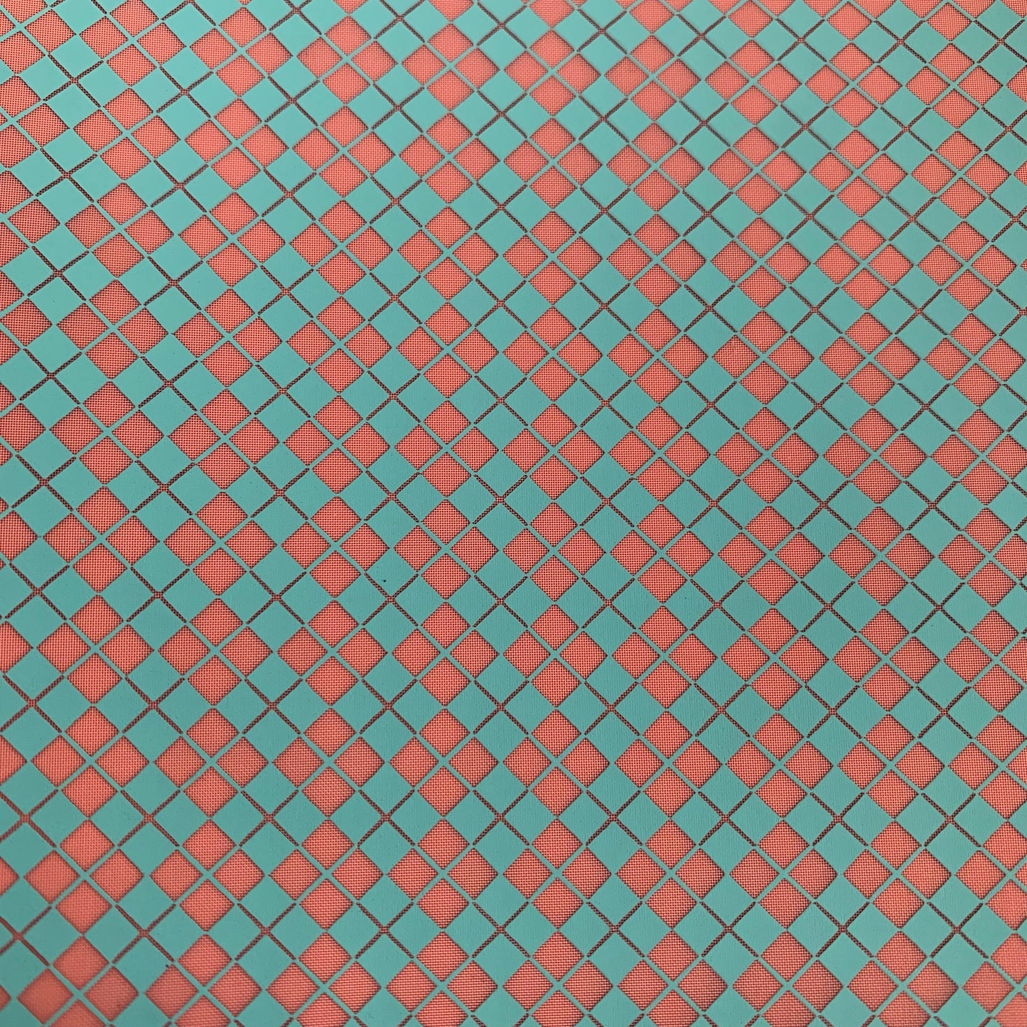 Silk Screen Tartan Scottish kilt Stencil for Polymer Clay, Art Jewelry, Mixed Media