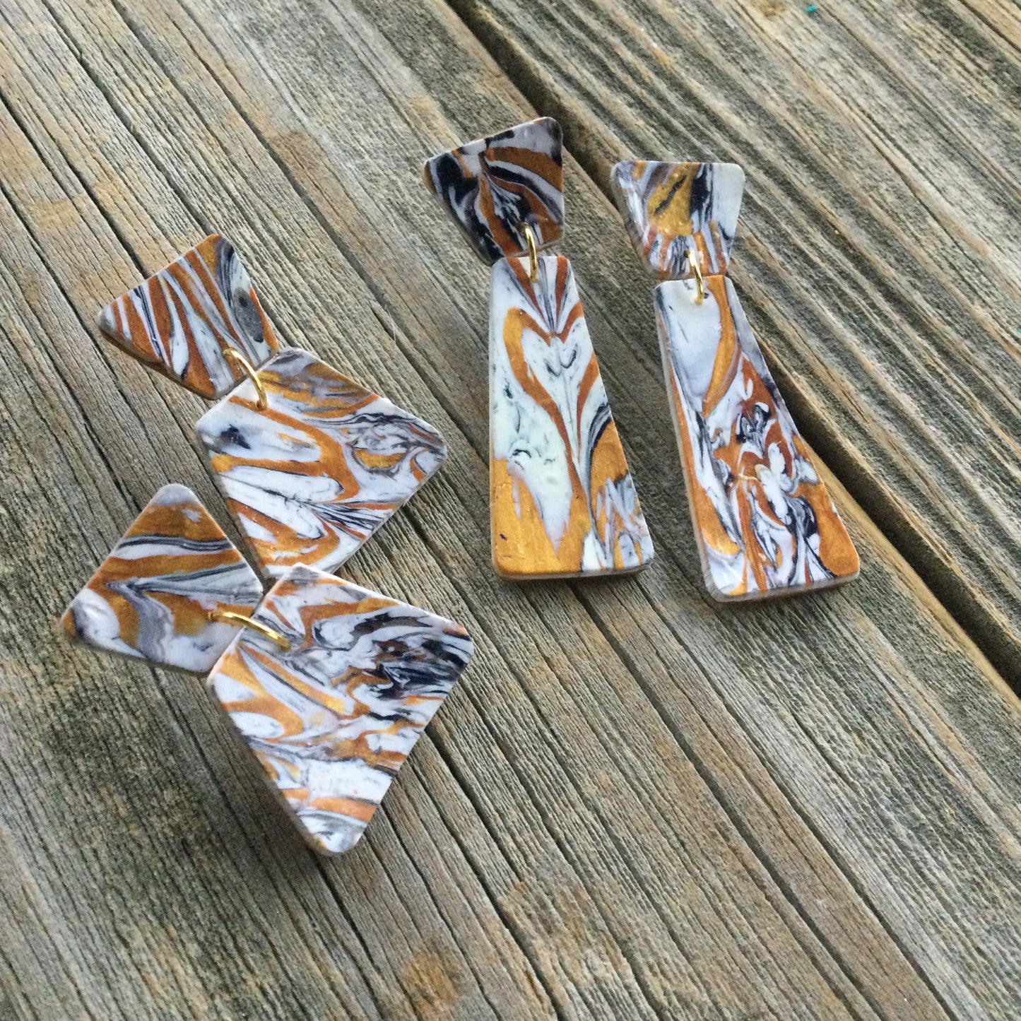 Egyptian Collar necklace polymer clay cutter set earrings drop