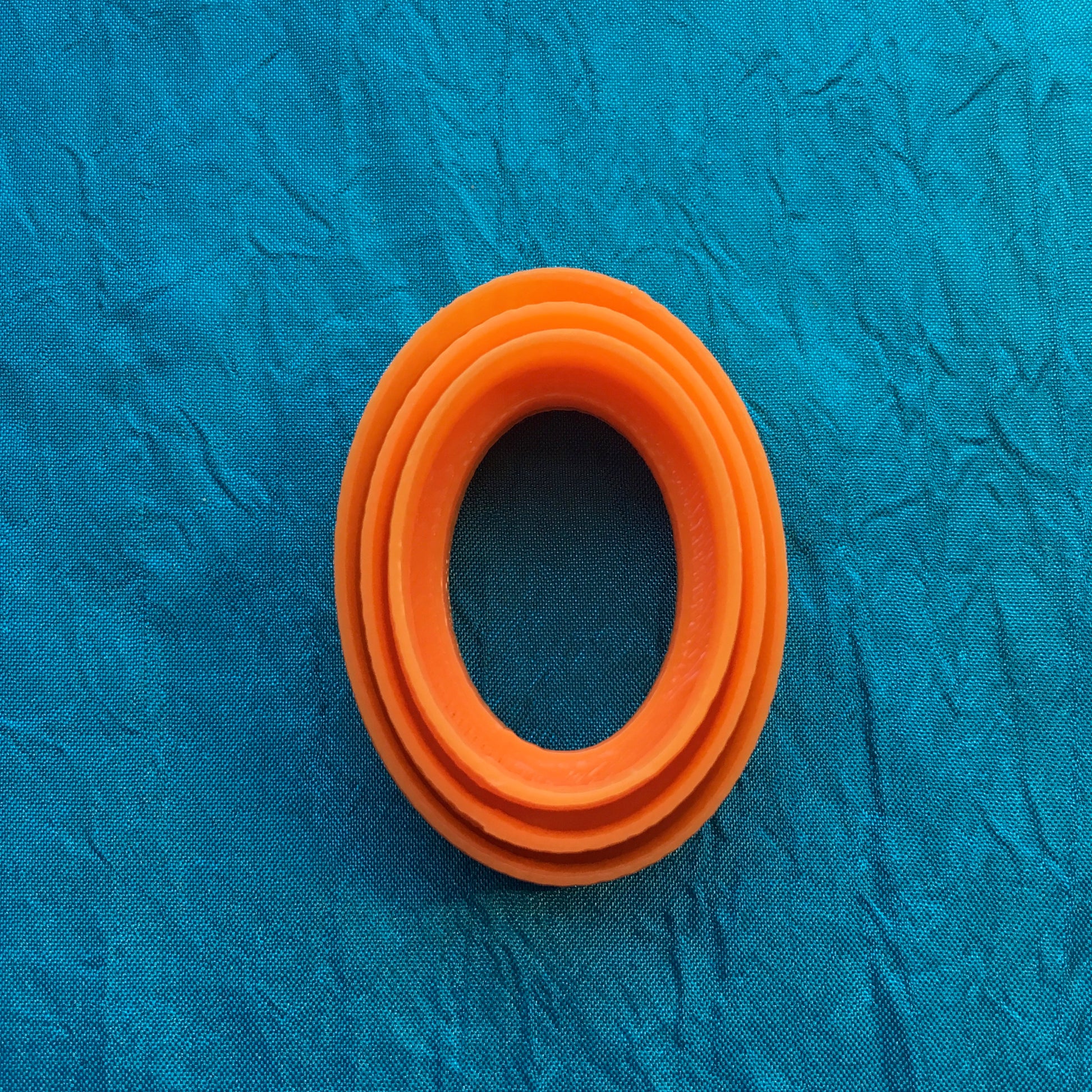 Perfect seamless Ovals Jewelry Sized set of 5 Cutters for Polymer Clay and Mixed Media - Polymer Clay TV tutorial and supplies