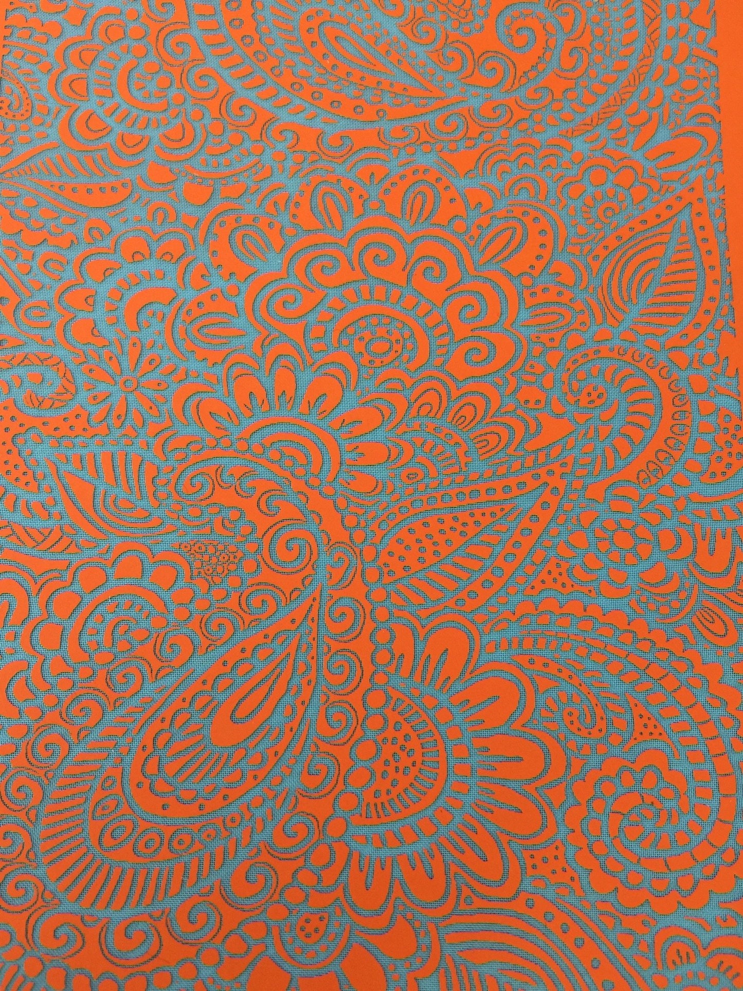 Silkscreen Stencil Paisley Garden Party For Polymer Clay And Mixed Media Overall Design - Polymer Clay TV tutorial and supplies