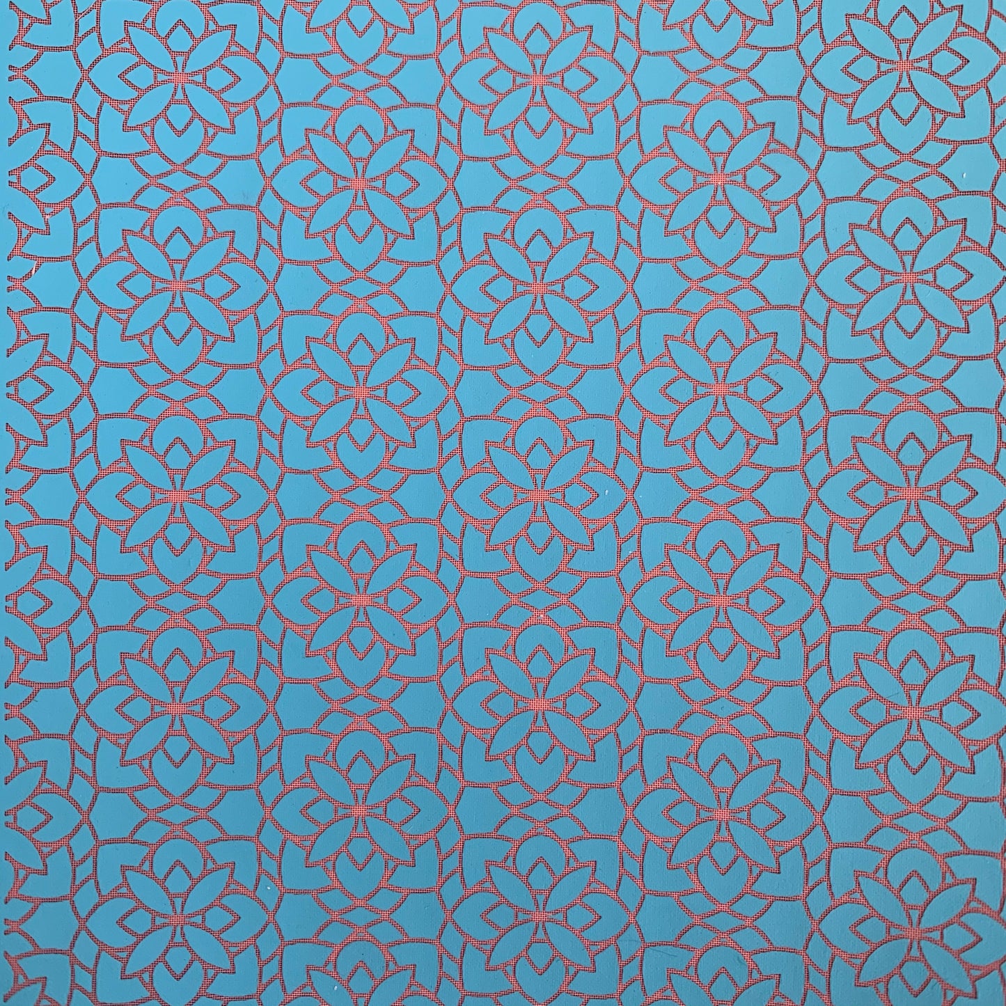 Silk Screen Morning Meditation mandala Stencil for Polymer Clay, Art Jewelry, Mixed Media