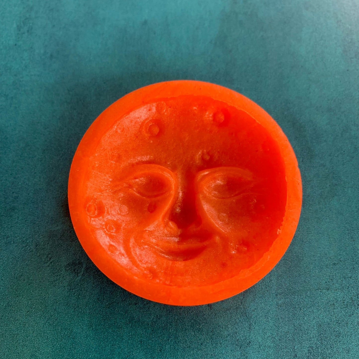 Moon Face Silicone Earring Jewelry Mold for UV resin, polymer clay tools and supplies