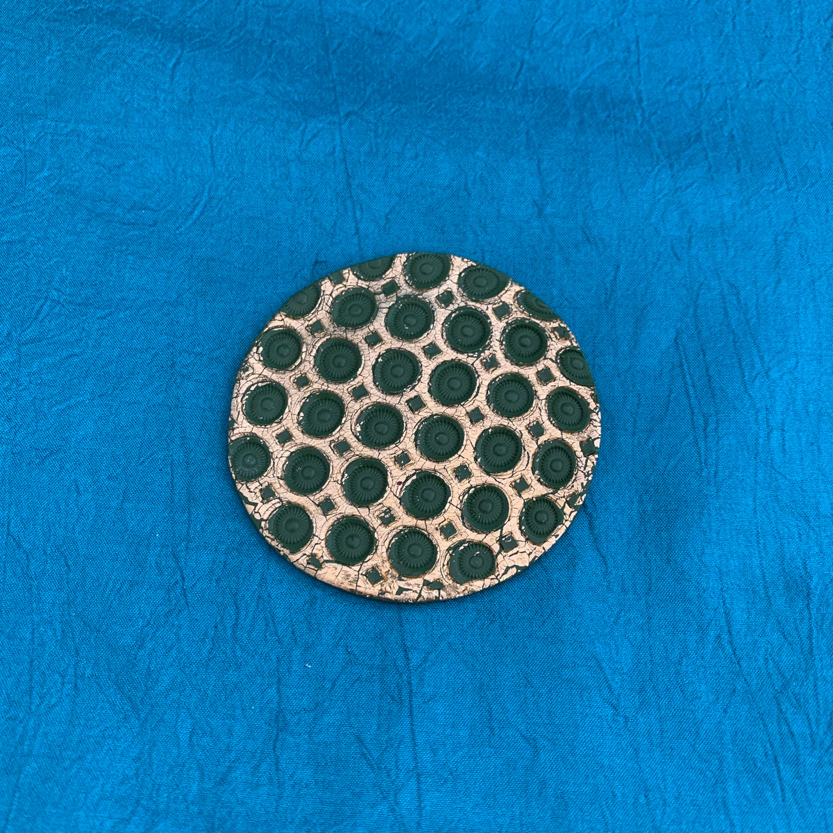 Set #1 Round Stencils 6 patterns for polymer clay art jewelry mixed media - Polymer Clay TV tutorial and supplies