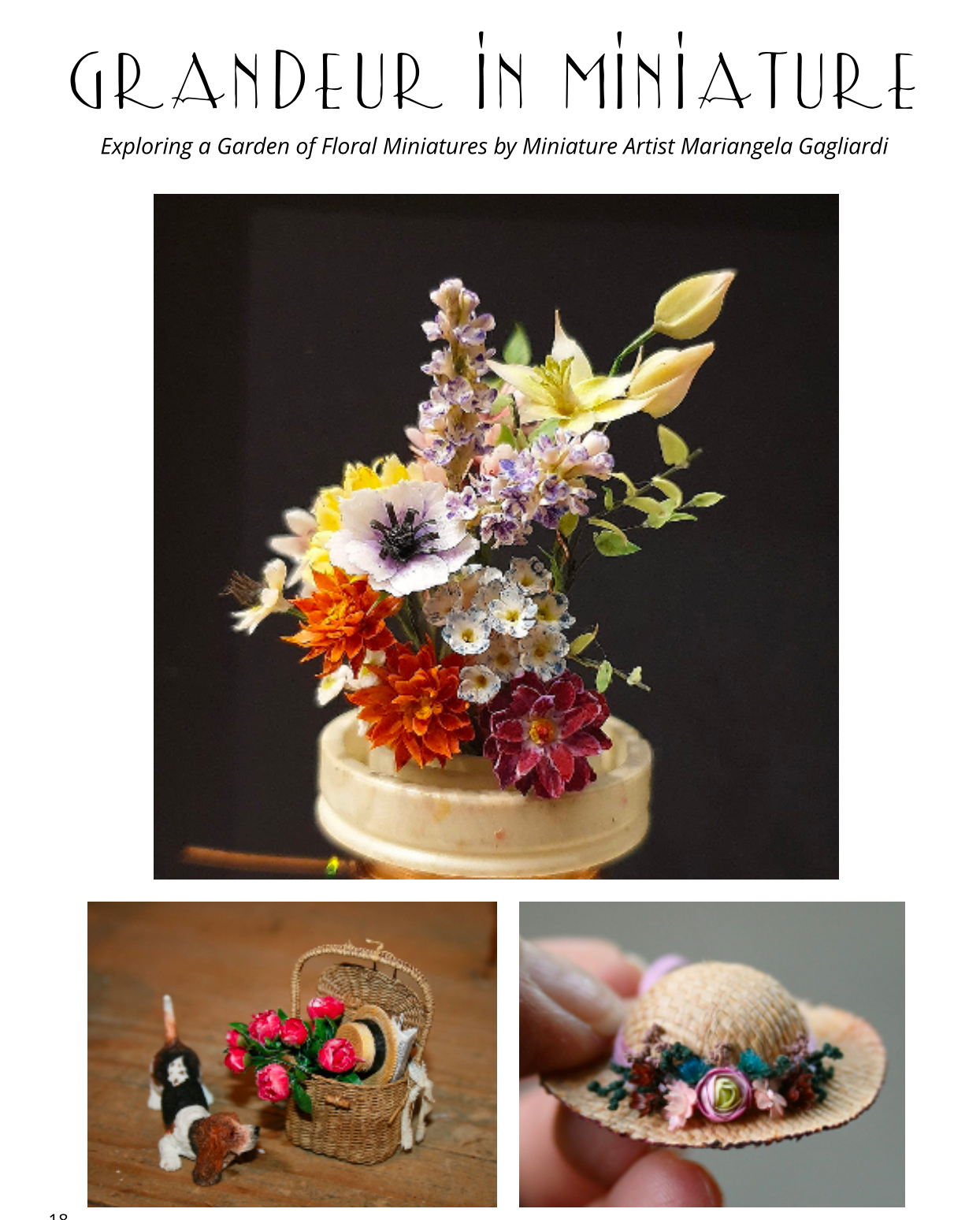 Inspired by Nature DIGITAL April 2020 Passion for Polymer clay magazine- PDF download