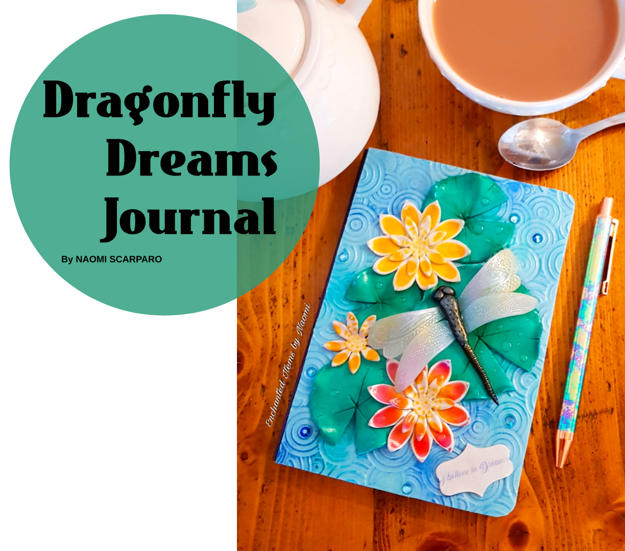 Dragonflies - DIGITAL June 2020 Passion for Polymer clay magazine- PDF download