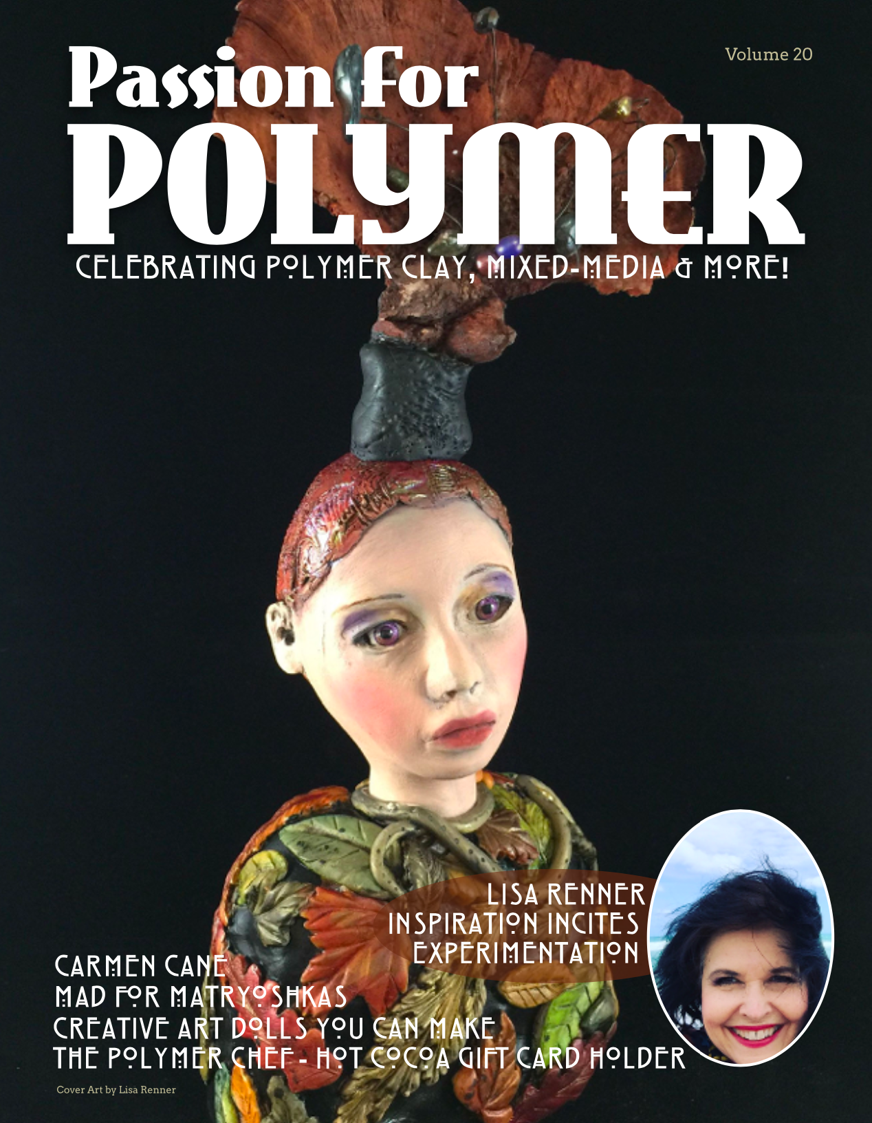 DIGITAL November 2020 Passion for Polymer clay magazine- PDF download Vol 20
