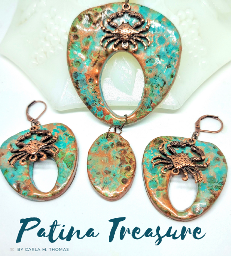 Alcohol Ink Tutorials Magazine: April 2021 Passion for Polymer Clay DIGITAL Downloadable PDF