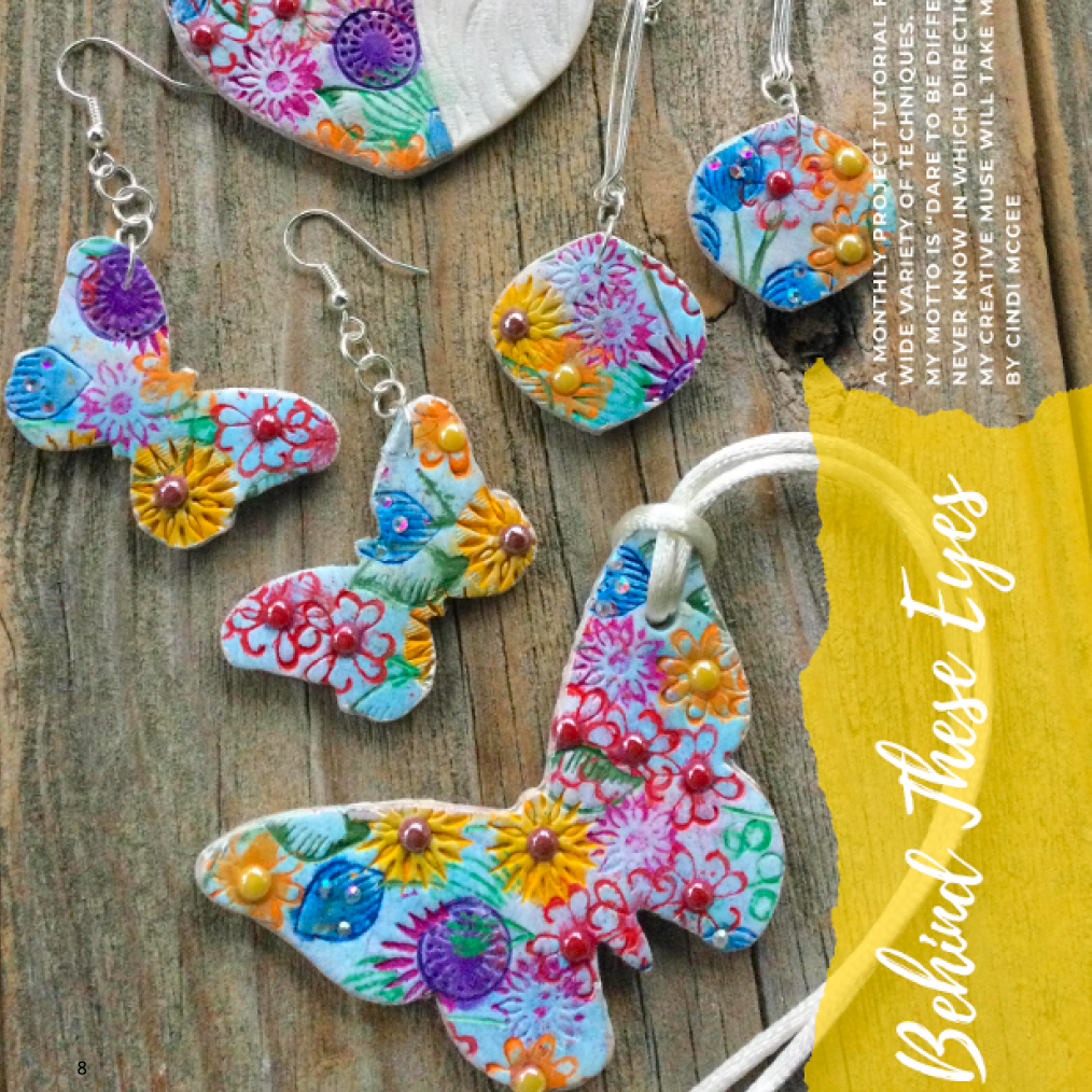 STAMPS & INKS - DIGITAL August 2021 Passion for Polymer clay magazine- PDF download