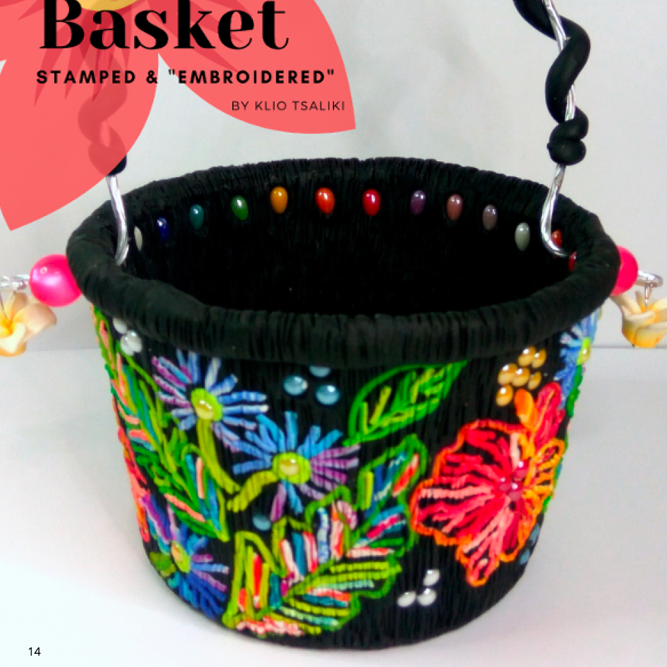 STAMPS & INKS - DIGITAL August 2021 Passion for Polymer clay magazine- PDF download