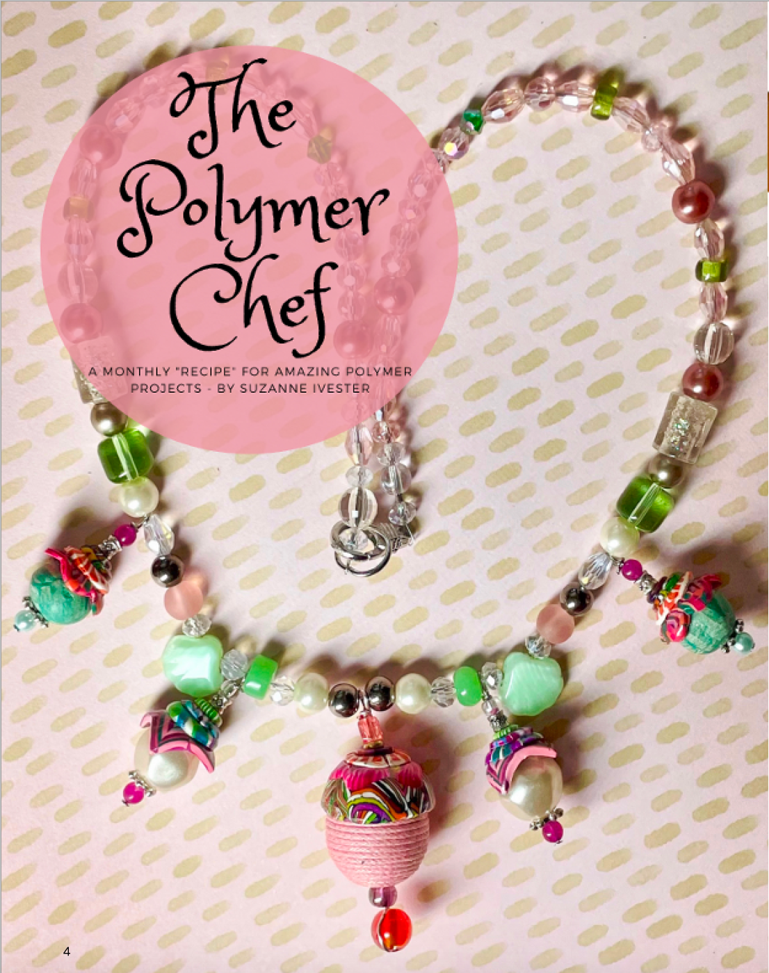 Polymer Clay Components Tutorials Magazine: January 2022 Passion for Polymer Clay DIGITAL Downloadable PDF