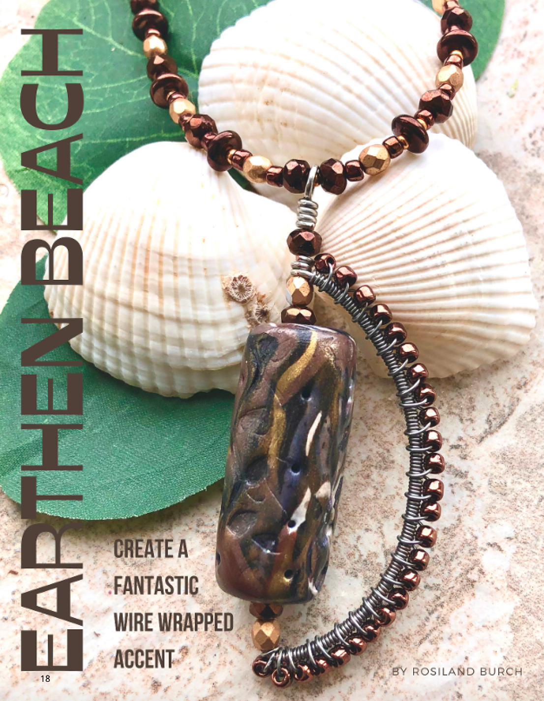 Polymer Clay Components Tutorials Magazine: January 2022 Passion for Polymer Clay DIGITAL Downloadable PDF