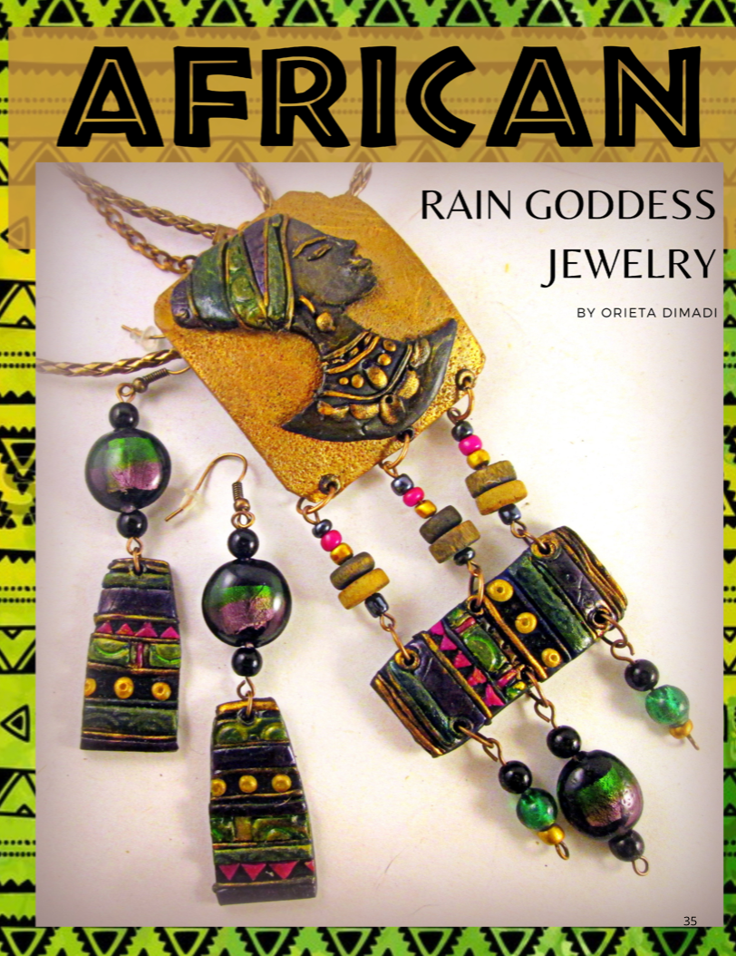 Around the World Inspired Tutorials Magazine: February 2022 Passion for Polymer Clay DIGITAL Downloadable PDF