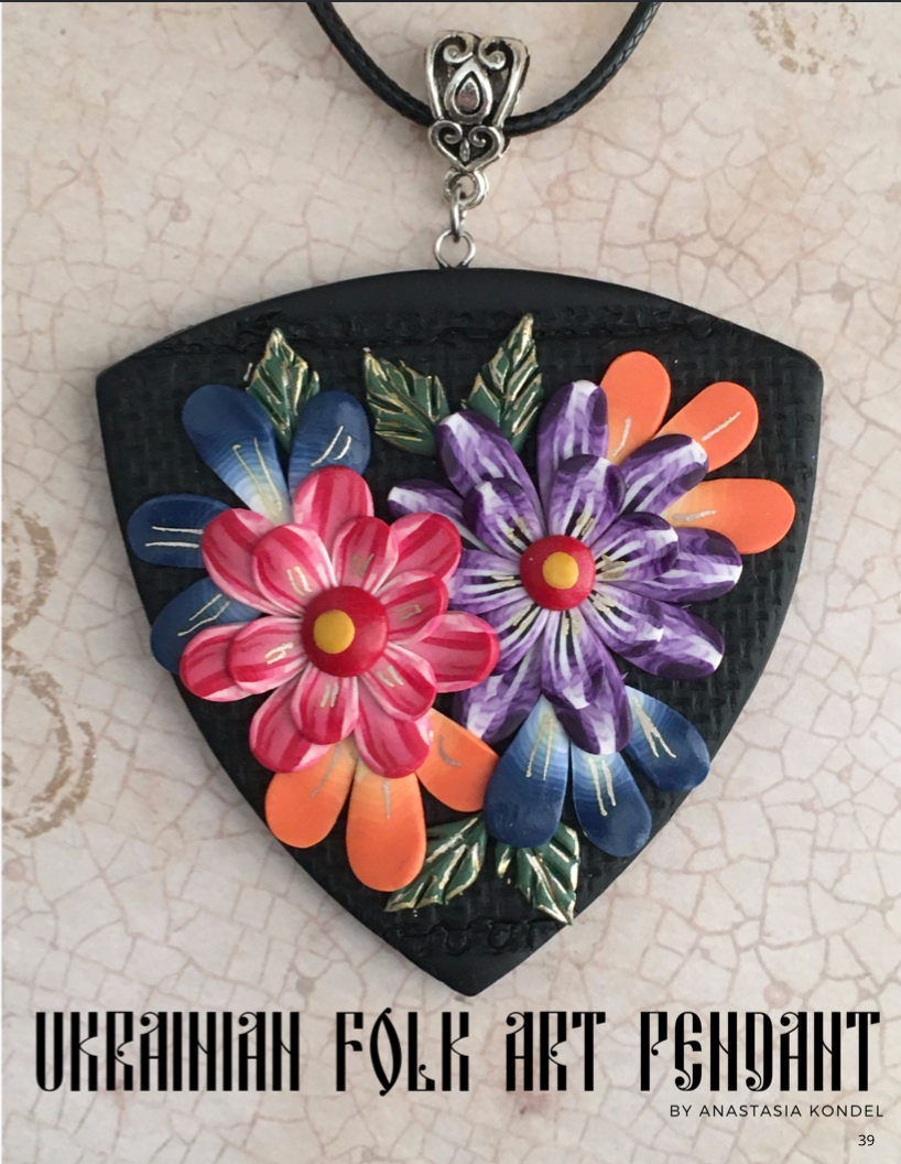 Around the World Inspired Tutorials Magazine: February 2022 Passion for Polymer Clay DIGITAL Downloadable PDF